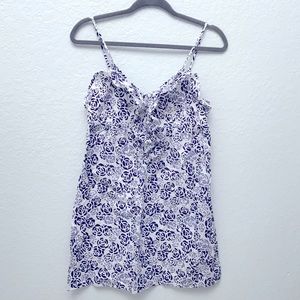 Banana Republic 🍌 Cotton Print Dundress size XS gorgeous floral print! Like New